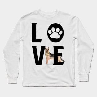 Dog Love - German Shepherd Long Sleeve T-Shirt